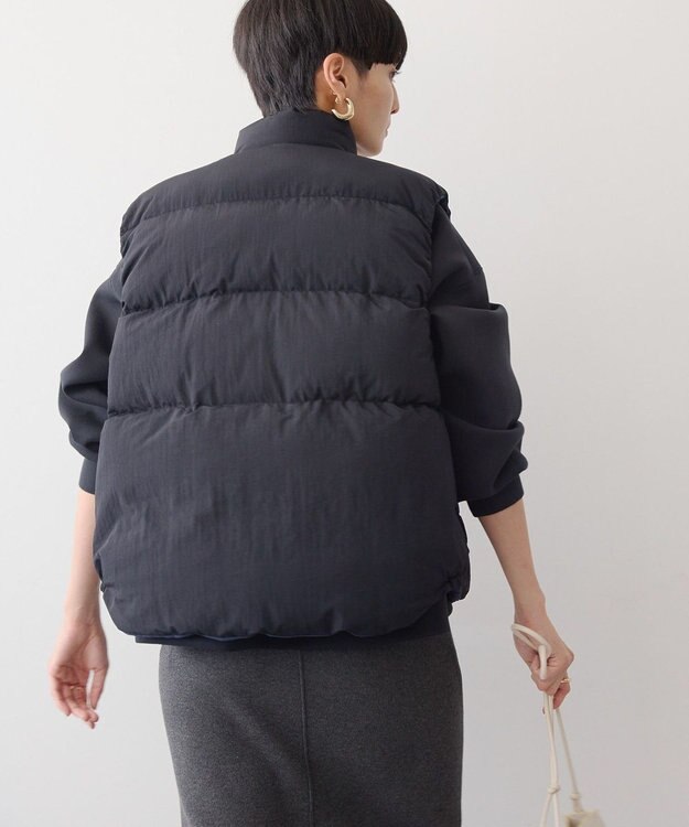 AMERICAN HOLIC 軽ポカリバーシブルベスト Black