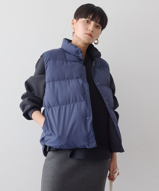 AMERICAN HOLIC 軽ポカリバーシブルベスト Black