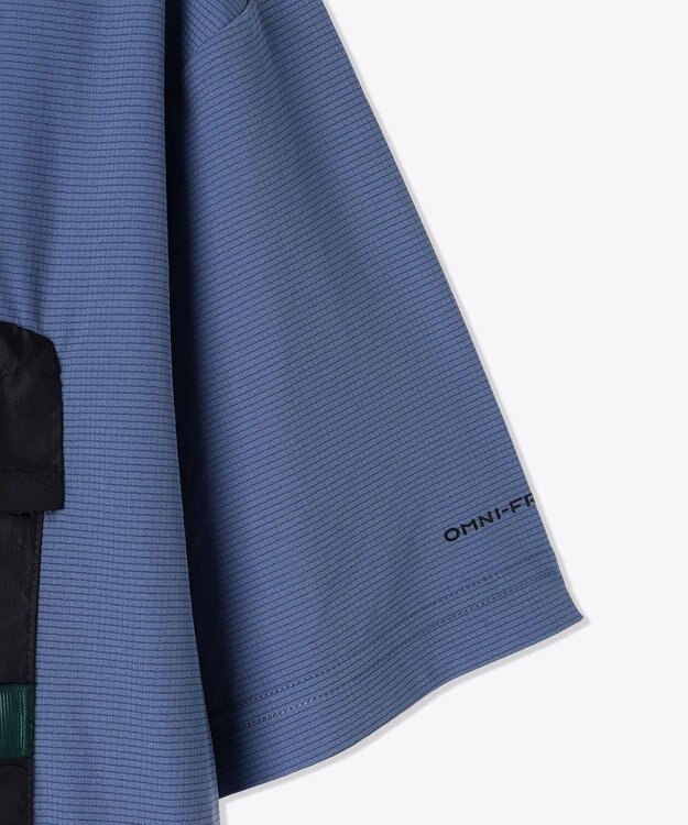 Columbia Columbia/ ジェドレンジオムニフリーズゼロショートスリーブクルー /コロンビア Bluebell