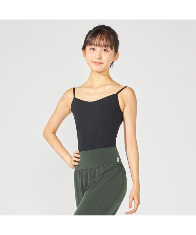 Chacott キャミソールレオタード ブラック