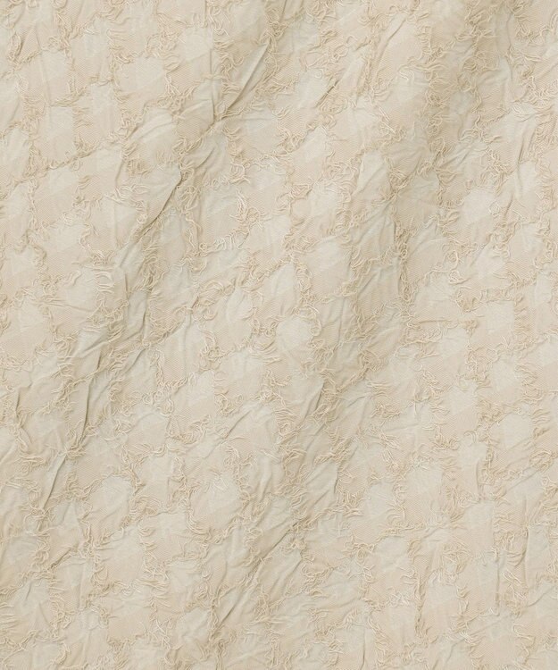 自由区 【セットアップ対応】ワッシャーカットジャカード スカート ベージュ