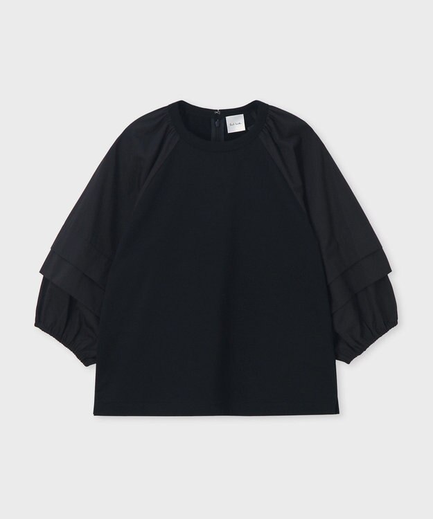Paul Smith フラップスリーブ コンビネーション カットソー ブラック