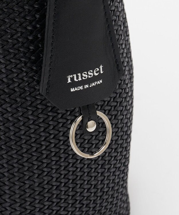russet メッシュワンハンドルトート(CE-1768) Black