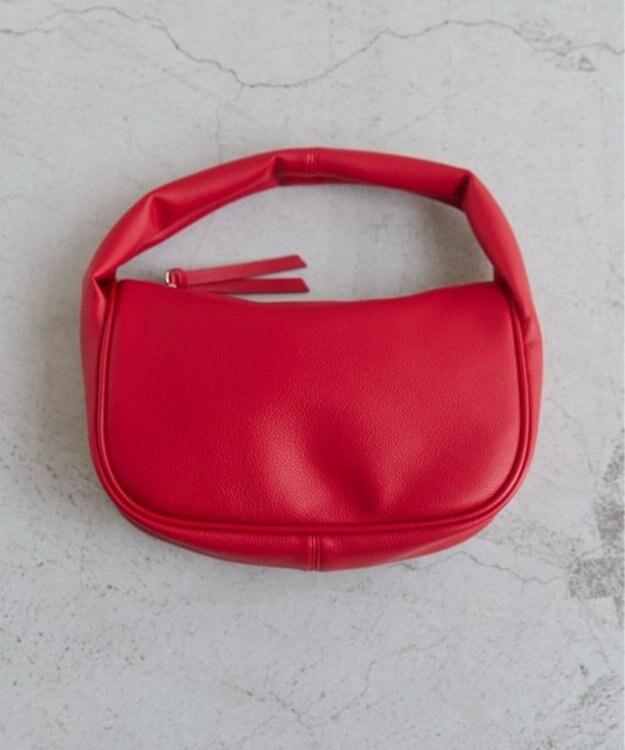 WEGO 【ANGIE VINTAGE】ハーフムーンBAG レッド