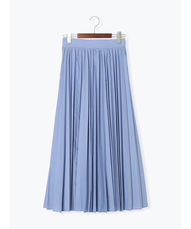 Te chichi プリーツロングスカート ブルー