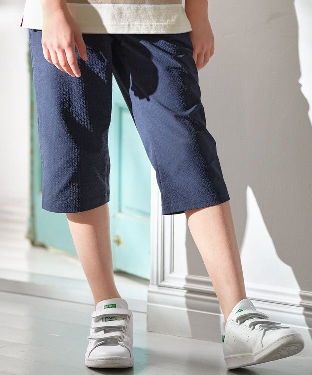 J.PRESS KIDS 【110-130㎝】七分丈ネイビー パンツ ネイビー系