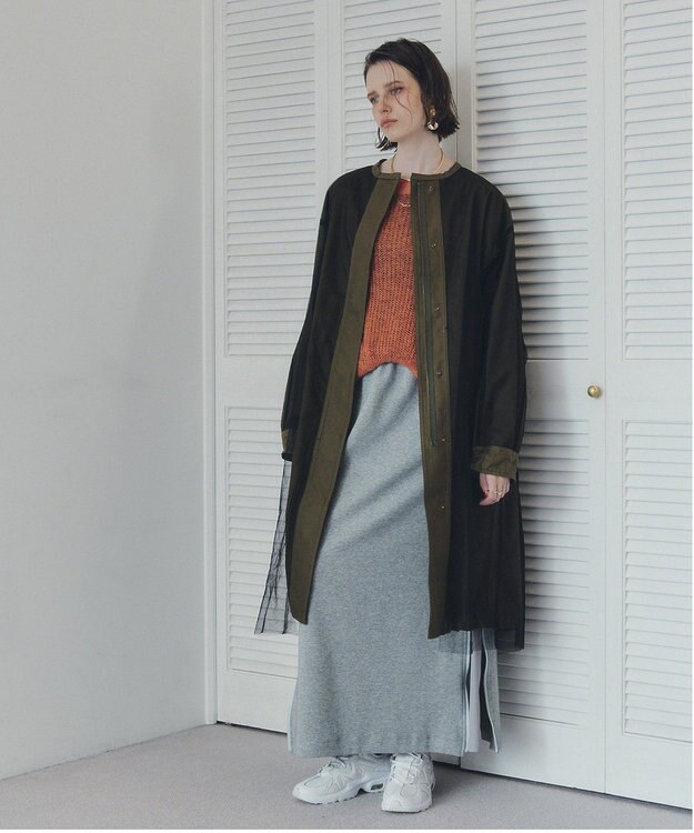 YECCA VECCA 【リバーシブル】2wayミリタリーコート Khaki