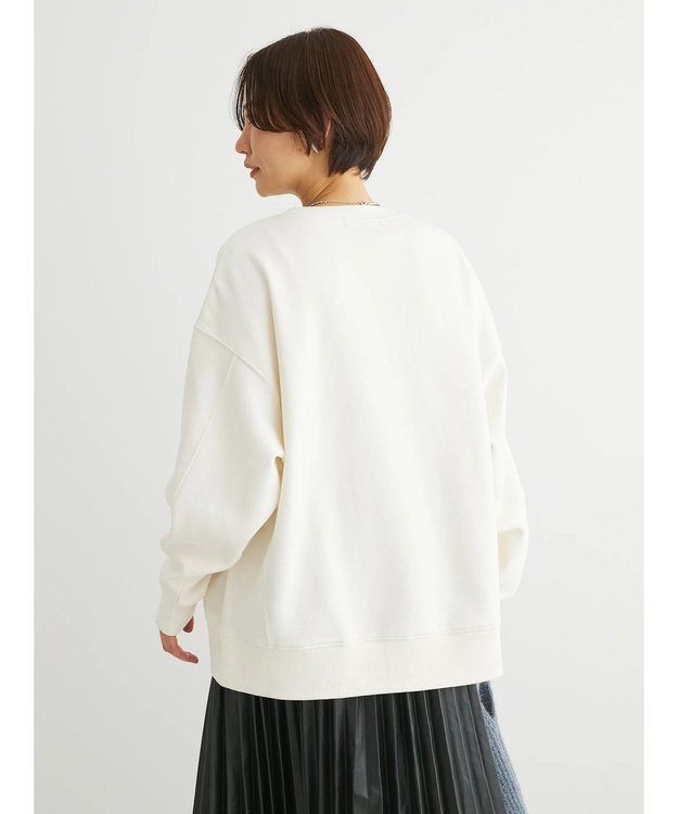 Green Parks ・ＳＵＧＡＲ　ＳＰＯＯＮ　ウラキモウオーバースウェット Off White