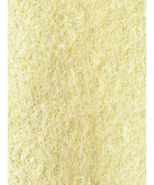 Green Parks ａ．ラメシャギーニットプルオーバー Yellow