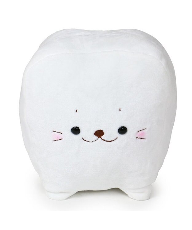 Mother garden しろたん 大きい 白い歯 抱き枕 ぬいぐるみ 白~オフホワイト