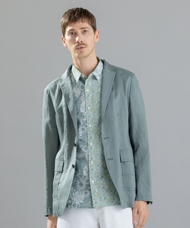 JOSEPH HOMME ストレッチマイヤー　ジャケット アイスバーグ系