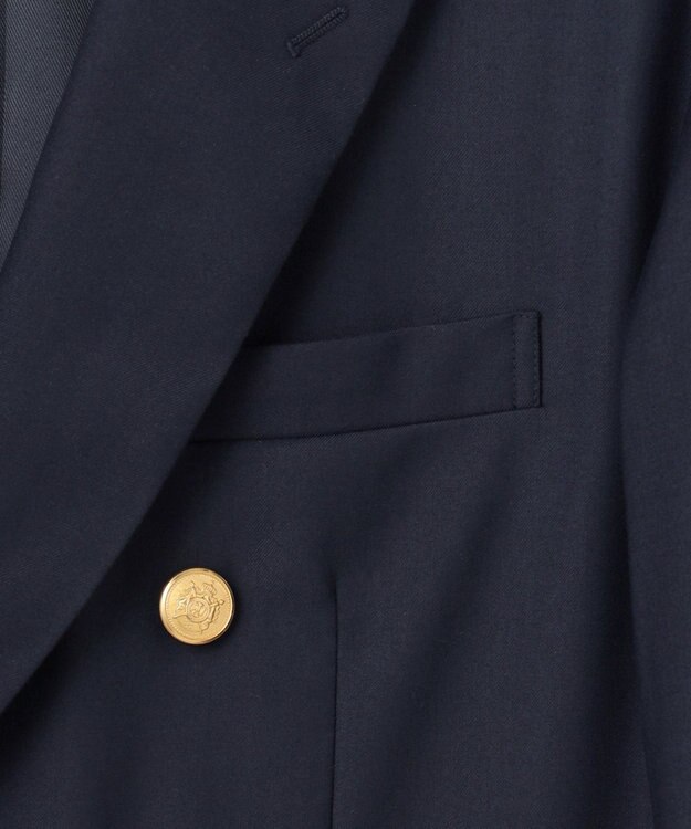 J.PRESS YORK STREET 【UNISEX】ダブルブレザー / 金釦 ネイビー系