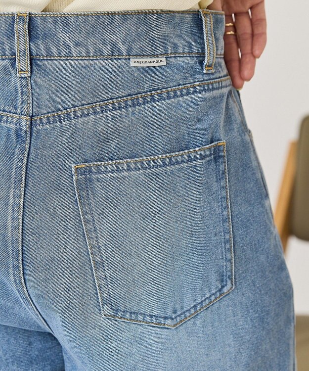 AMERICAN HOLIC バギーデニム Light Indigo