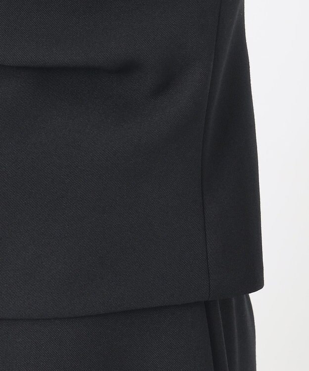 23区 L 【エステータ】ハードギャバジン ビスチェ ブラック系