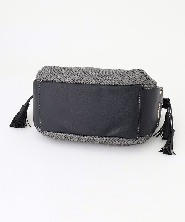 LA BAGAGERIE サイドタッセルサマートート　Sサイズ グレー