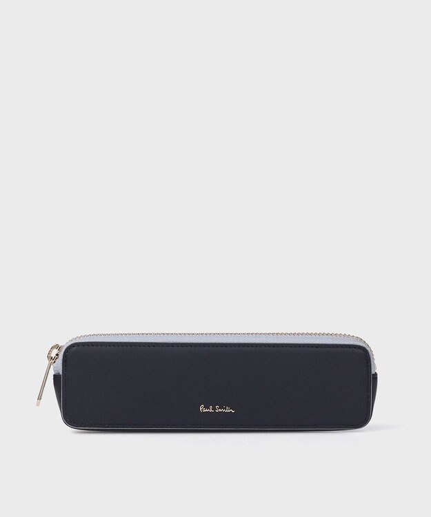 Paul Smith サプルレザー ペンケース ネイビー
