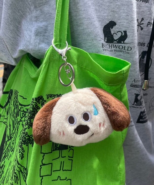 WEGO あせあせあにまるぬいぐるみキーホルダー 柄1