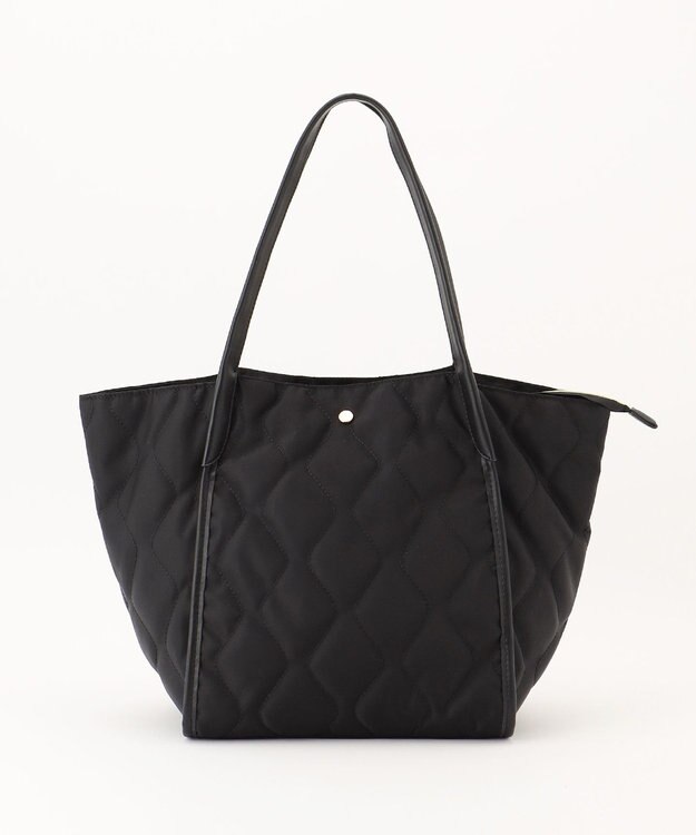 LA BAGAGERIE 【MONICA】キルティングトートバッグ ブラック