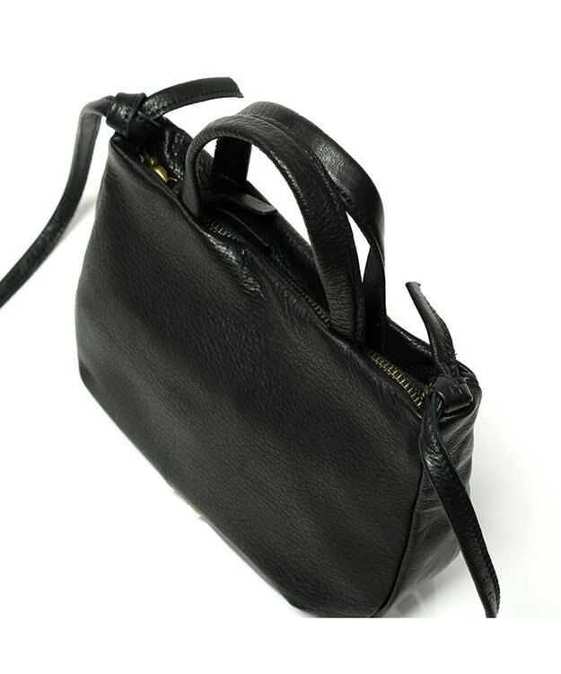 Regalo Felice 【触りたくなるソフトレザー】ミニショルダー / REGALO BK(ブラック）