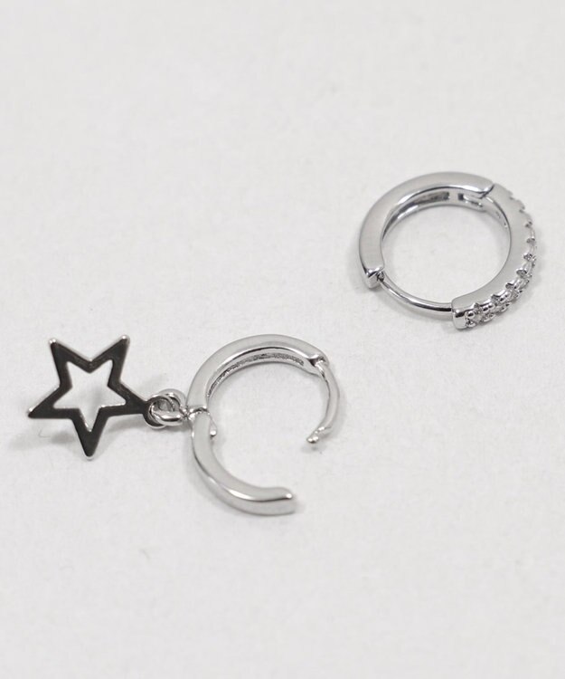 WEGO L4Pモチーフリングピアス 柄1