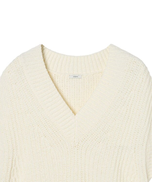 JOSEPH コットンテリー　ニットトップ Wax