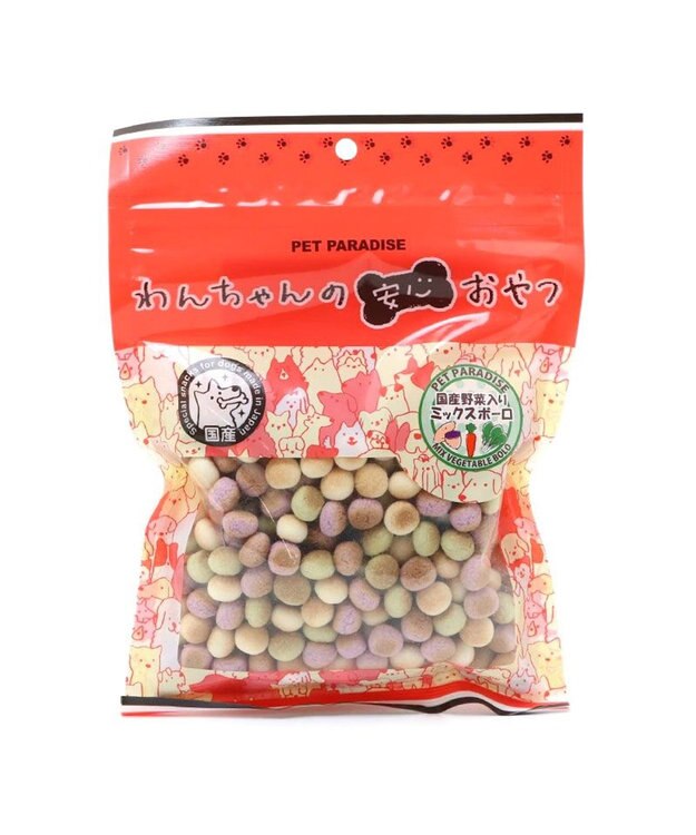 PET PARADISE 野菜ミックス ボーロ 160g   国産 大袋 -