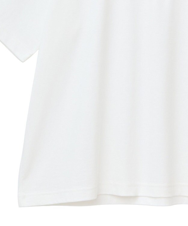 AMERICAN HOLIC 発泡プリントTシャツ Off White