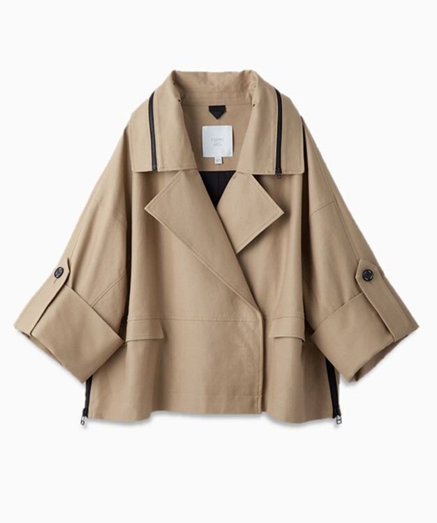 FORFORMO Deformation Wide Trench Coat デフォメーションワイドトレンチコート ベージュ