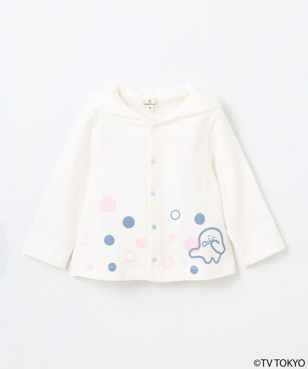 組曲 KIDS 【UVケア】【80-100㎝】シナぷしゅシャボン パーカー ピンク