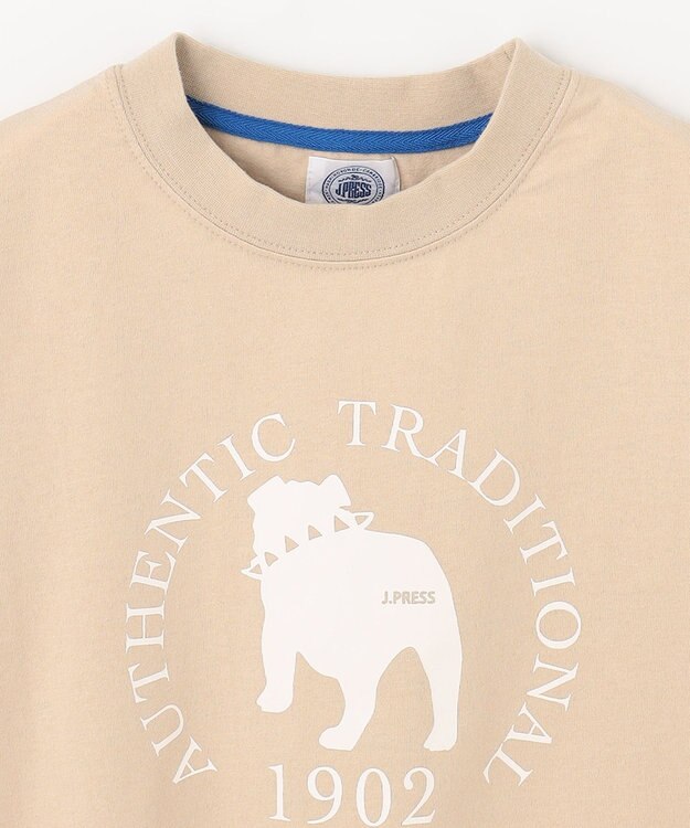 J.PRESS KIDS 【140-170cm】バックブル1902ロゴ Ｔシャツ ベージュ系