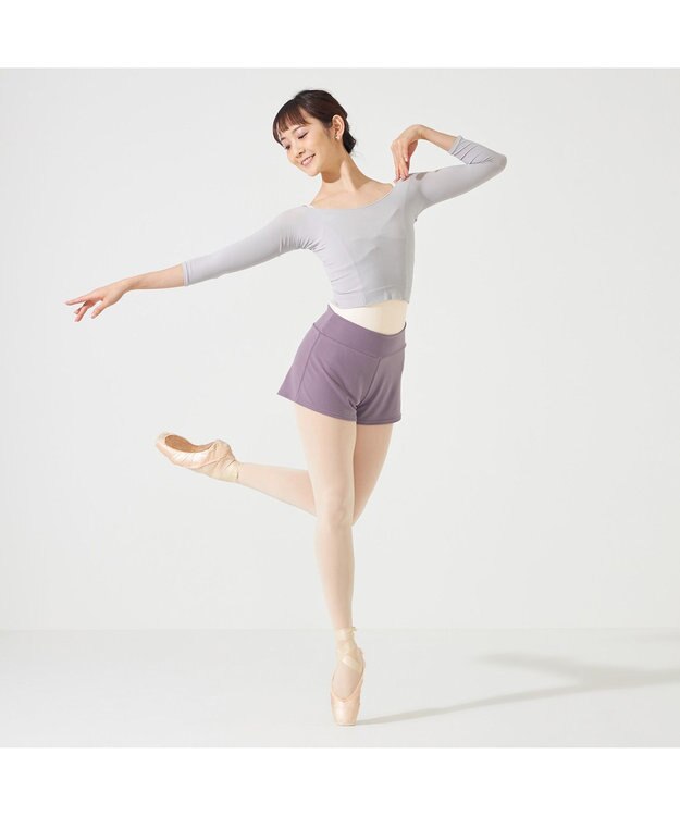 Chacott ショートパンツ ヴァイオレット