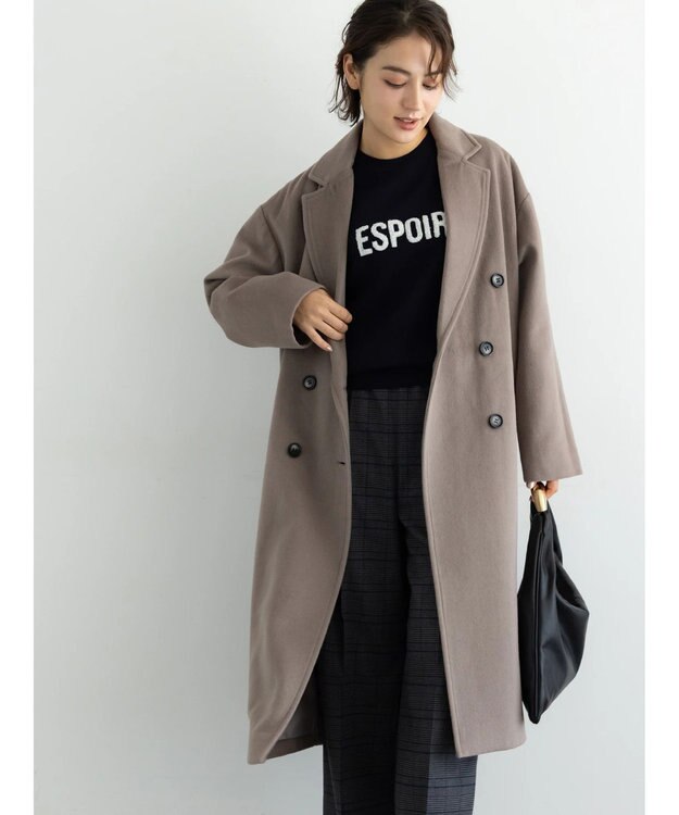 Te chichi チェスターコート モカ