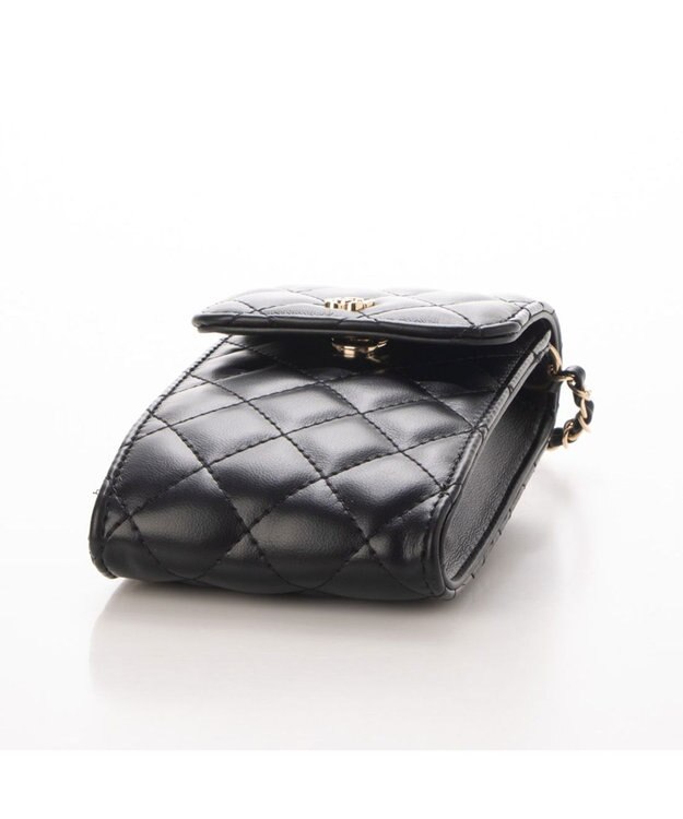 LA BAGAGERIE 【MONICA】キルティングマルチミニショルダー ブラック