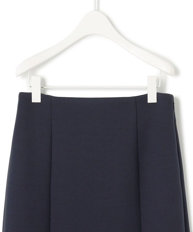 ICB 【洗える・WEB限定カラーあり】コンパクトダブルフェイス スカート ネイビー系［WEB限定］