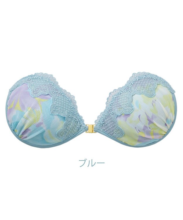 BRADELIS New York 【NuBra / ナチュラルタイプ】ヌーブラ・エアーライト ジョワ  ブラ特有の締めつけがないストレスフリーブラ ブルー