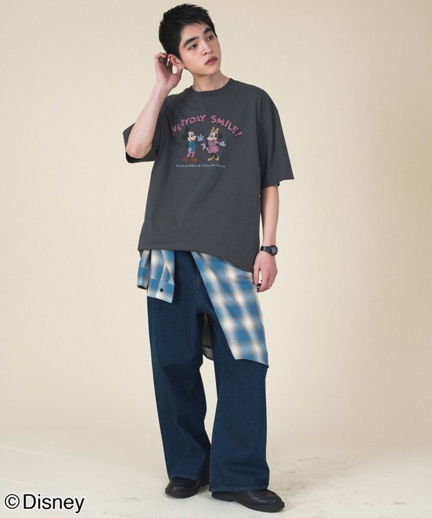 WEGO 【新柄追加/ユニセックス着用アイテム/SMLサイズ展開】DISNEY/グラフィックT（S） 柄2