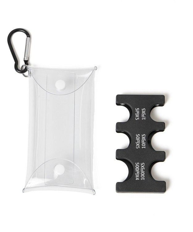 WEGO クリアケースコインホルダー ブラック