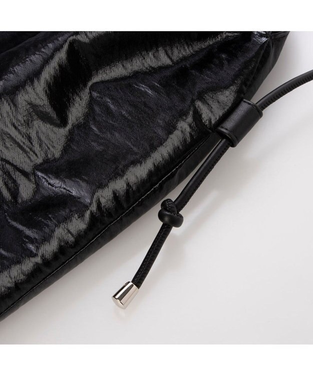 UNBILLION カシュカシュ cachecache / コンビ金手ハンドル2wayトート ブラック