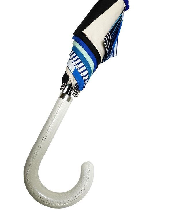 +RING レディース向け プラスリング 長傘60cm BLU T1279 青