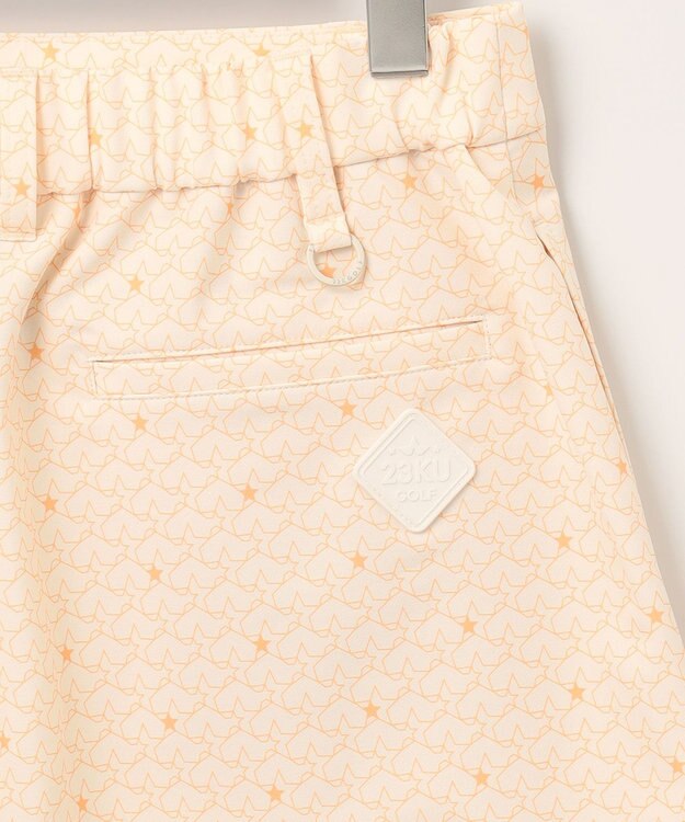 23区GOLF 【WOMEN】【ストレッチ】星柄プリント スカート ホワイト系5
