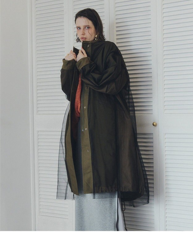 YECCA VECCA 【リバーシブル】2wayミリタリーコート Khaki