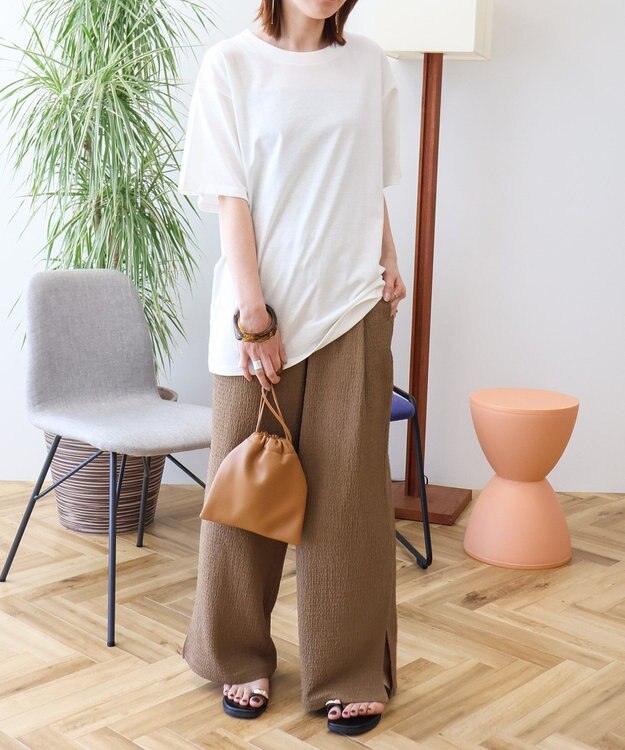 AMERICAN HOLIC 【WEB限定】フロッキーアソートTシャツ Off White