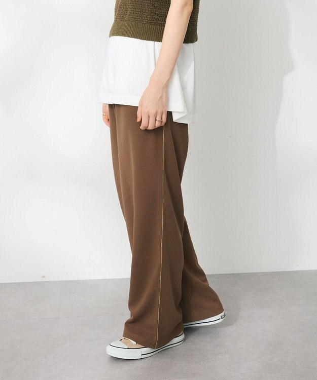 CRAFT STANDARD BOUTIQUE パイピングラインパンツ Mocha