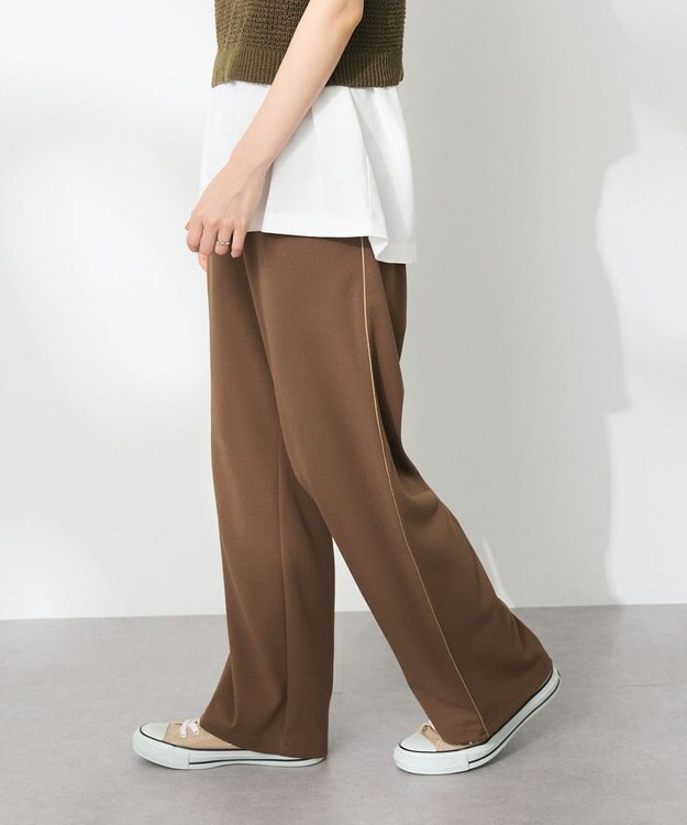 CRAFT STANDARD BOUTIQUE パイピングラインパンツ Mocha