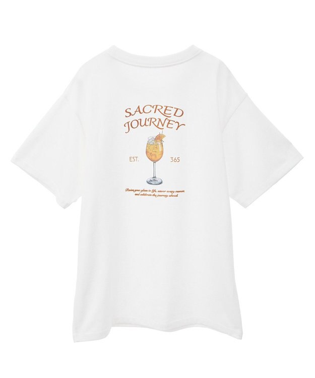 AMERICAN HOLIC 【WEB限定】フロッキーアソートTシャツ Off White