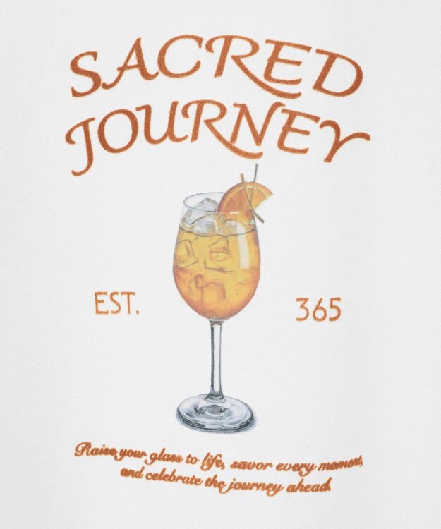 AMERICAN HOLIC 【WEB限定】フロッキーアソートTシャツ Off White