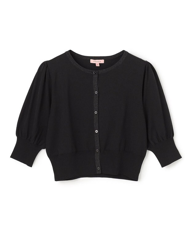 TOCCA 【鈴木ゆうかさん着用】BALOON カーディガン ブラック系