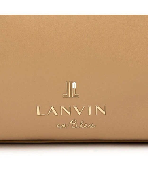 LANVIN en Bleu スフレ ショルダーバッグ カフェオレ