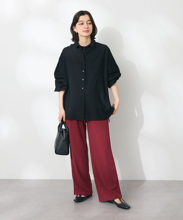 CRAFT STANDARD BOUTIQUE パイピングラインパンツ Red