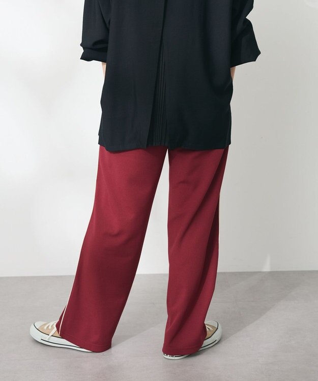 CRAFT STANDARD BOUTIQUE パイピングラインパンツ Red